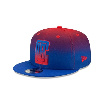 Los Angeles Clippers Gorra | New Era NBA Back Half 9fifty Snapback Cap Mexico - Azules